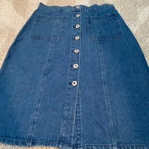 BB Dakota Denim Skirt